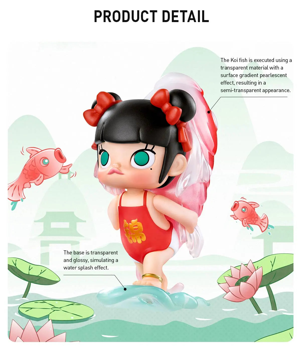 POP MART MOLLY Koi Hold You Tight Figure – 2024 Limited Edition
