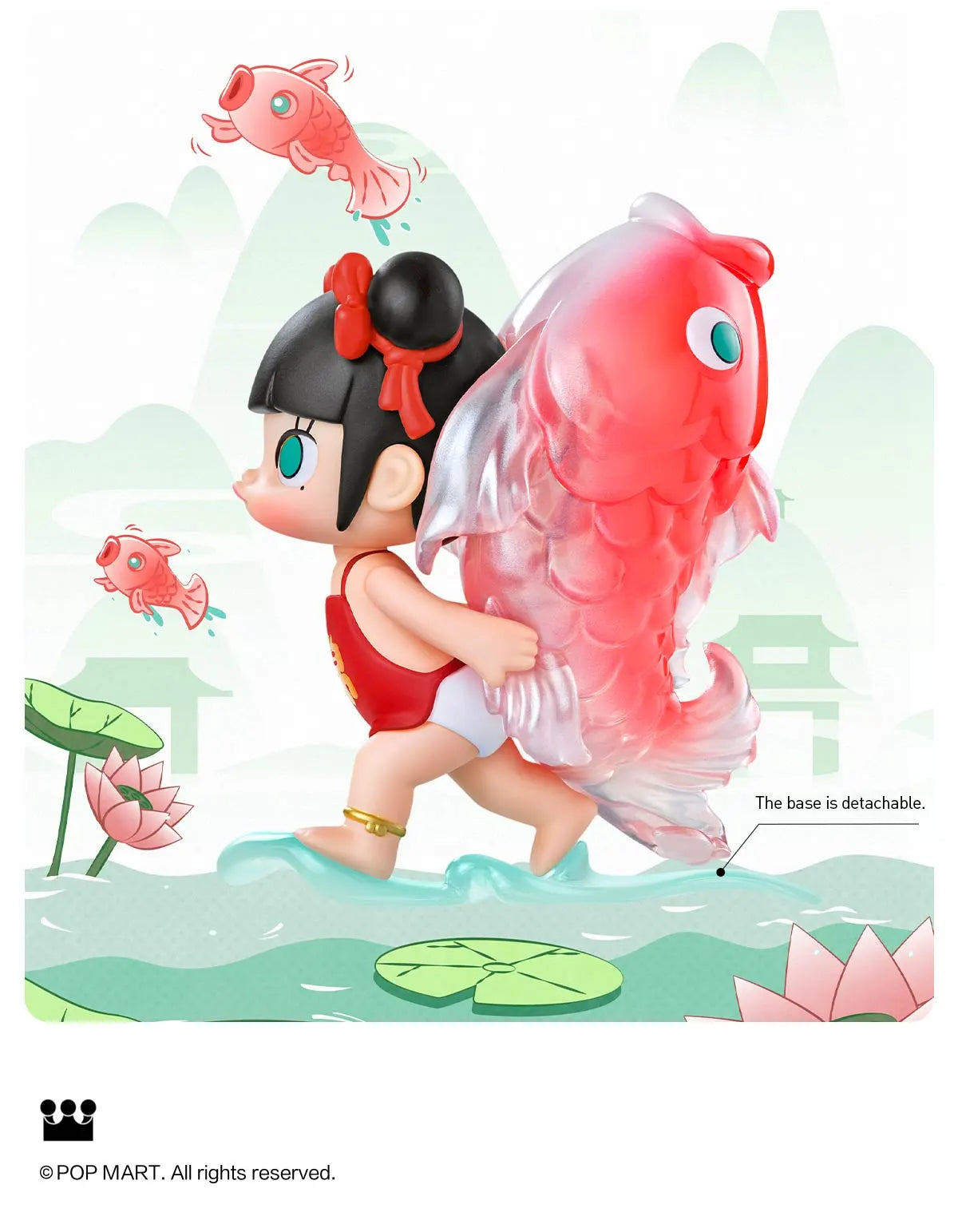 POP MART MOLLY Koi Hold You Tight Figure – 2024 Limited Edition