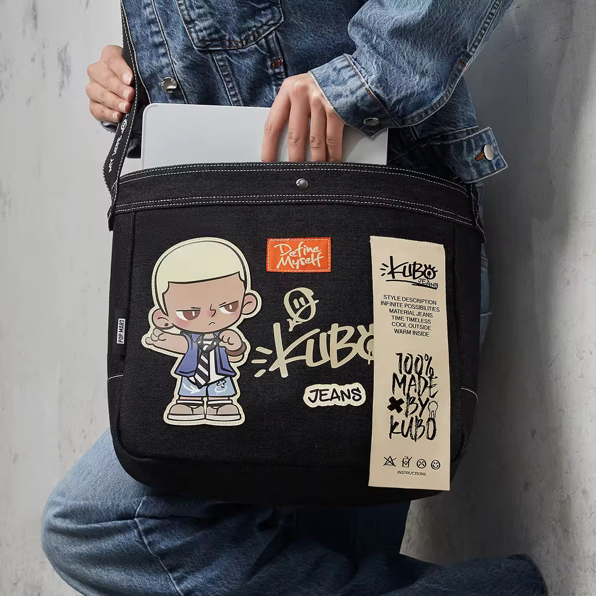 KUBO JEANS Series Messenger Bag
