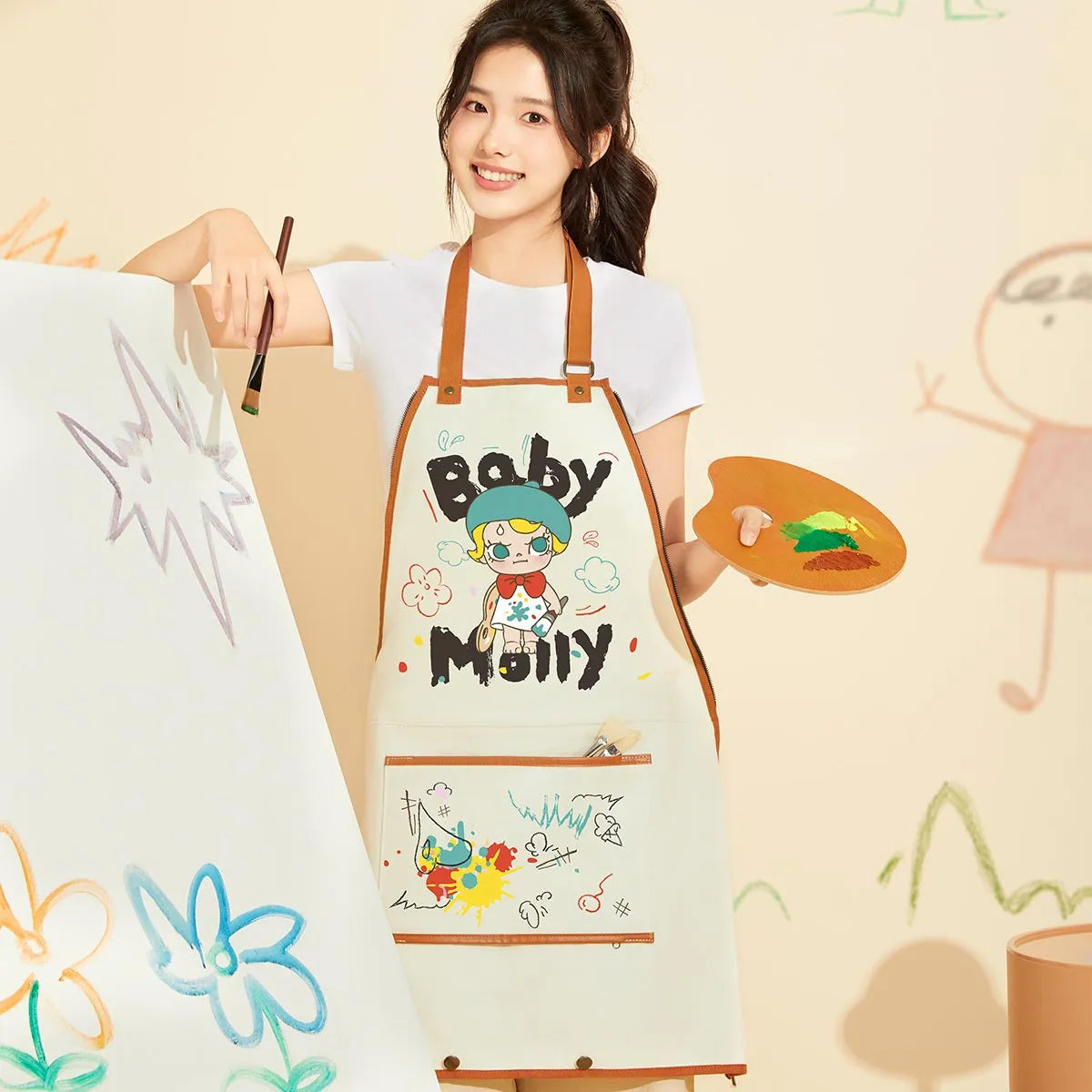 POP MART Baby Molly When I Was Three! Series Shoulder Bag