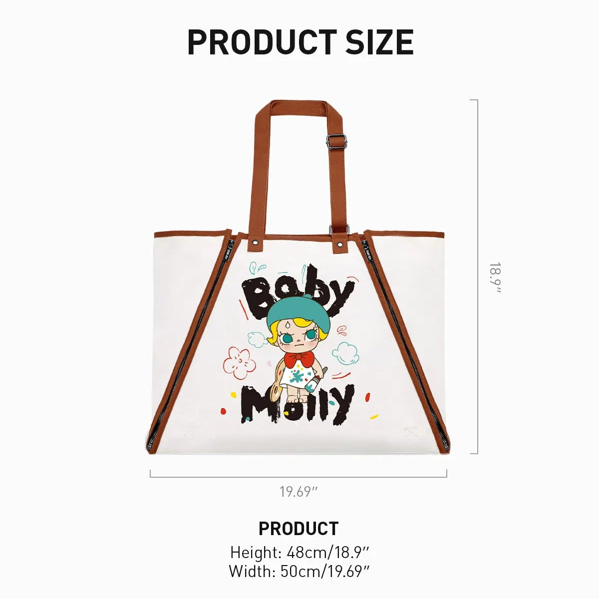 POP MART Baby Molly When I Was Three! Series Shoulder Bag