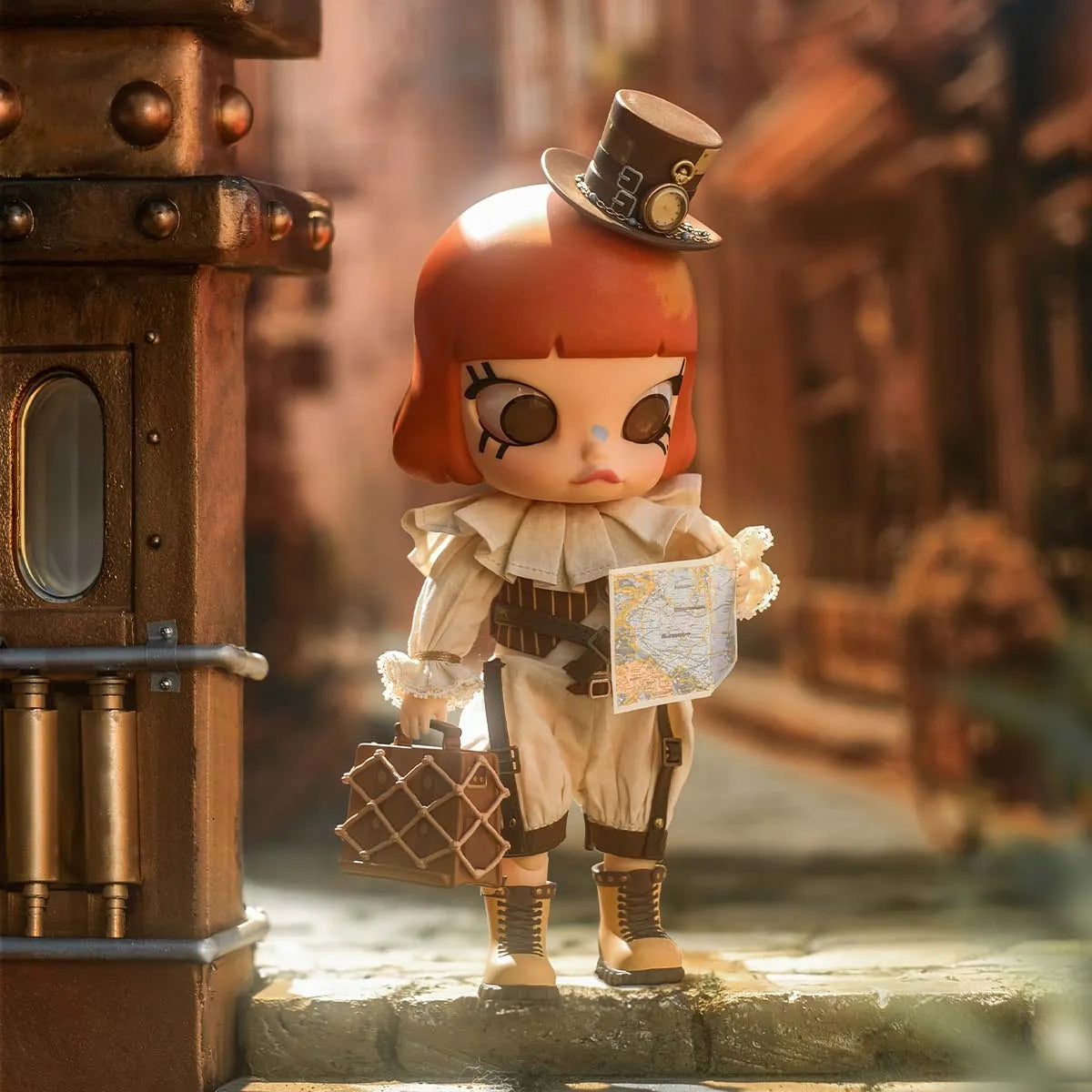 POP MART MOLLY Victorian Painter 1/8 Action Figure