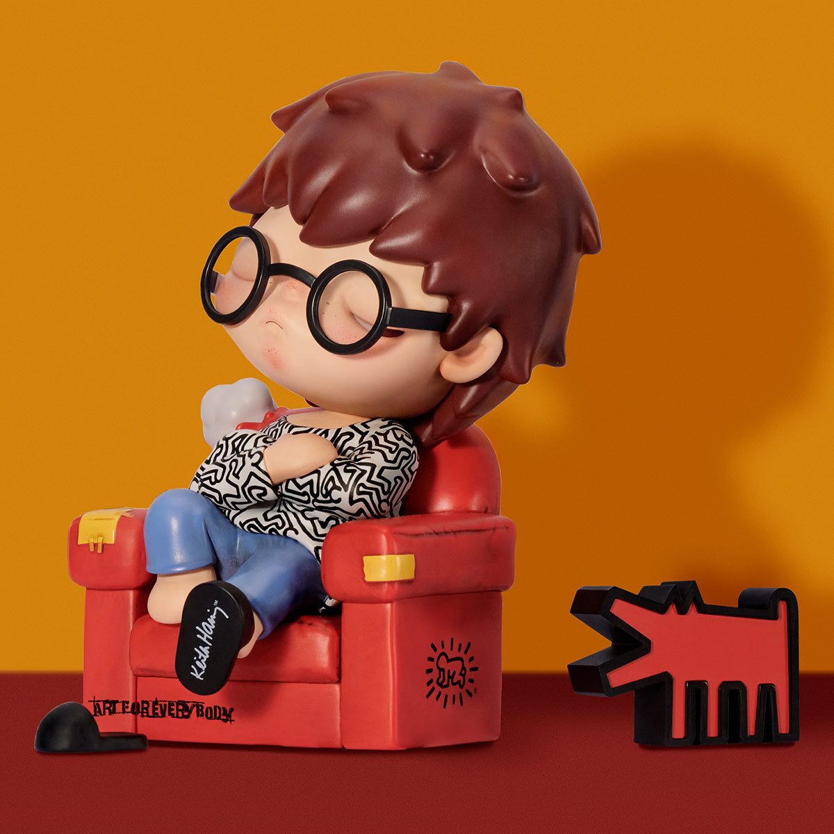 POP MART HIRONO x Keith Haring 200% Figurine