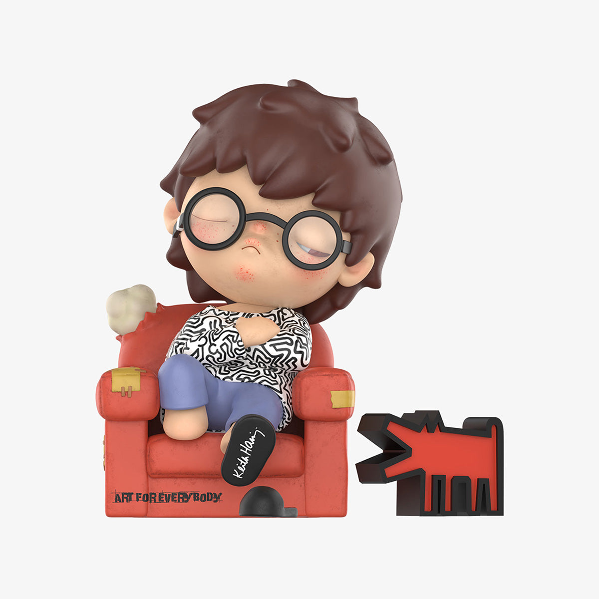 POP MART HIRONO x Keith Haring 200% Figurine