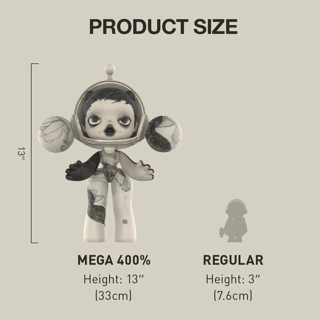 MEGA α SKULLPANDA 400% Egon Schiele