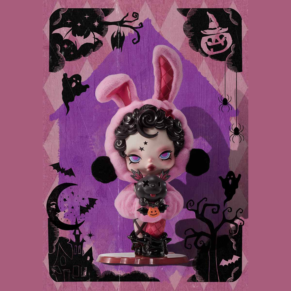 SKULLPANDA Bunny or Doggy Figure | POP MART Collectible Toy – ri-son