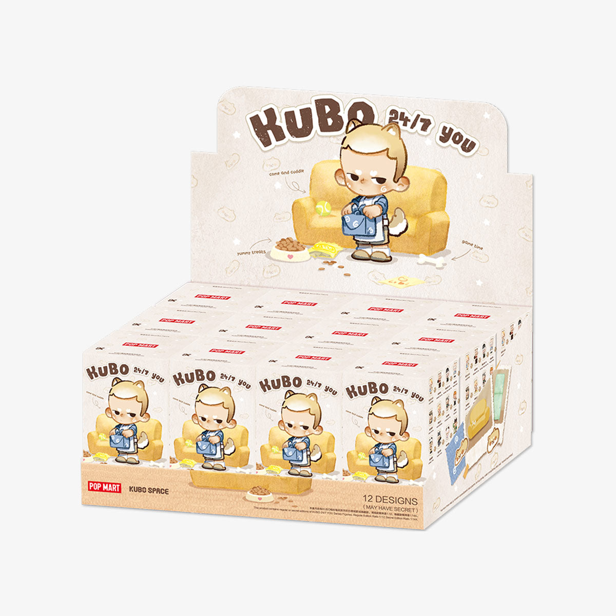 POP MART KUBO 24/7 YOU Series Figures