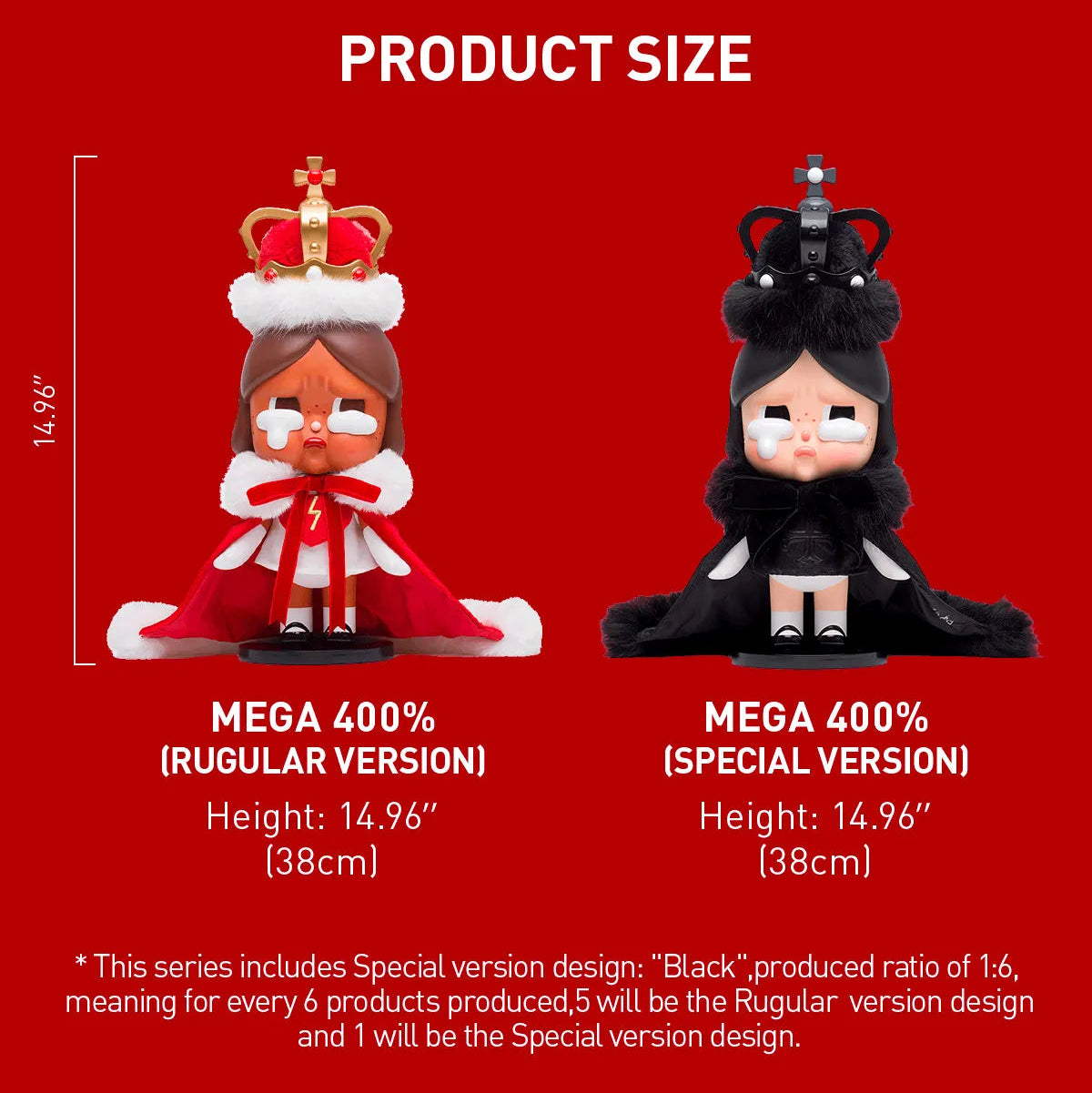 MEGA CRYBABY 400% The Queen of Broken Heart
