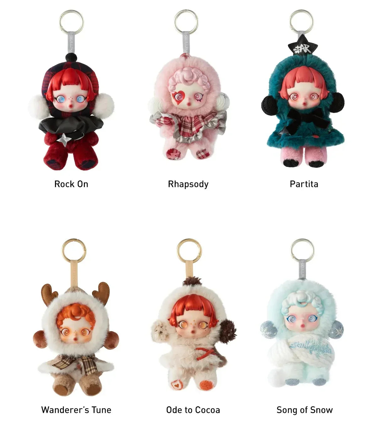 SKULLPANDA Winter Symphony Series Plush