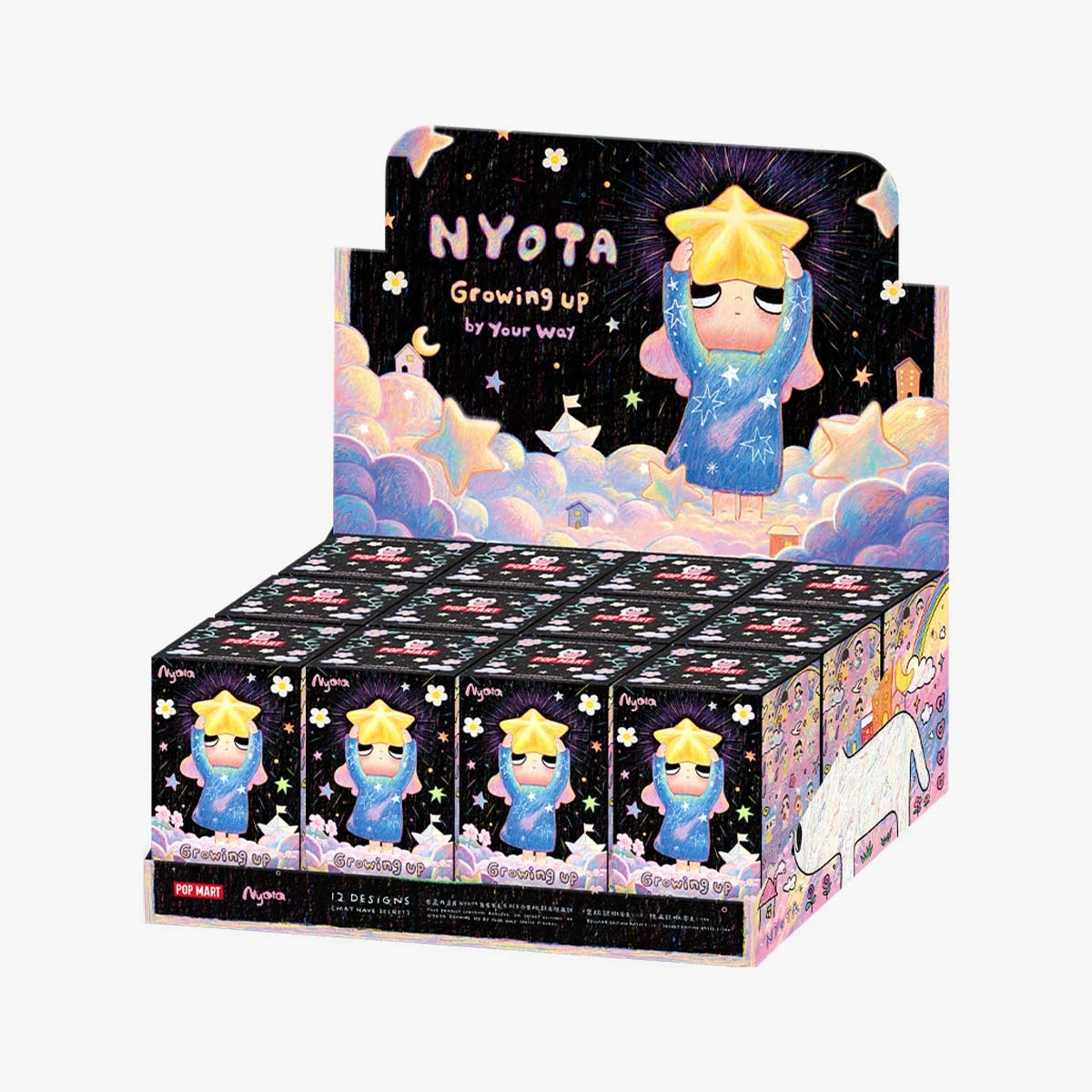 POP MART Nyota Growing Up by Your Way Series Figures