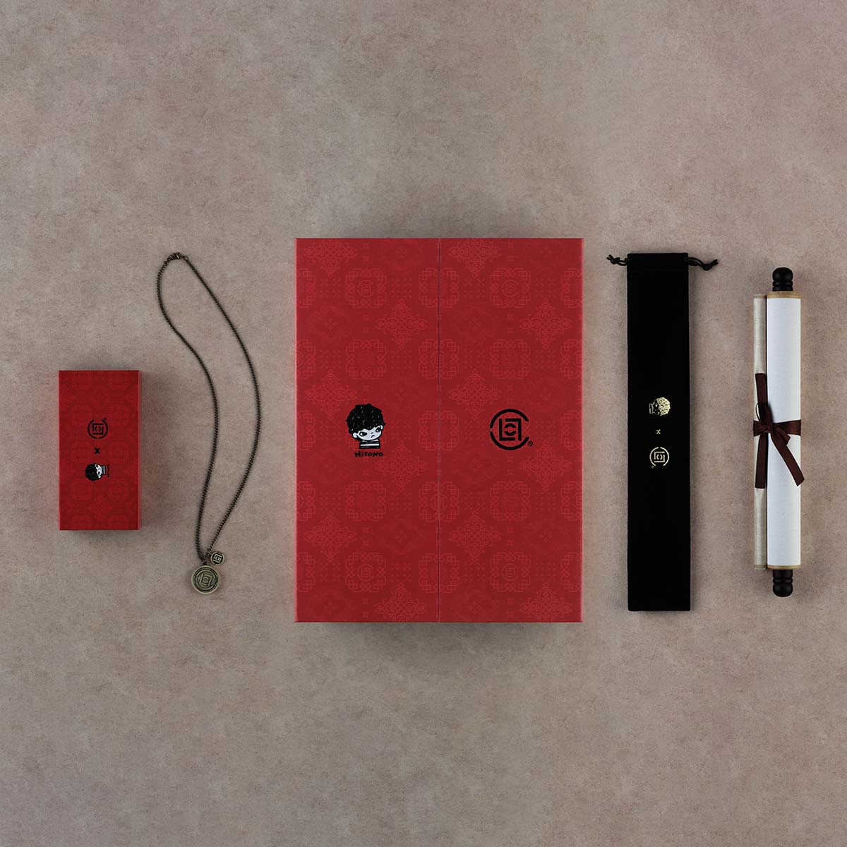 Hirono × CLOT Series Figures (Gift Box Edition)