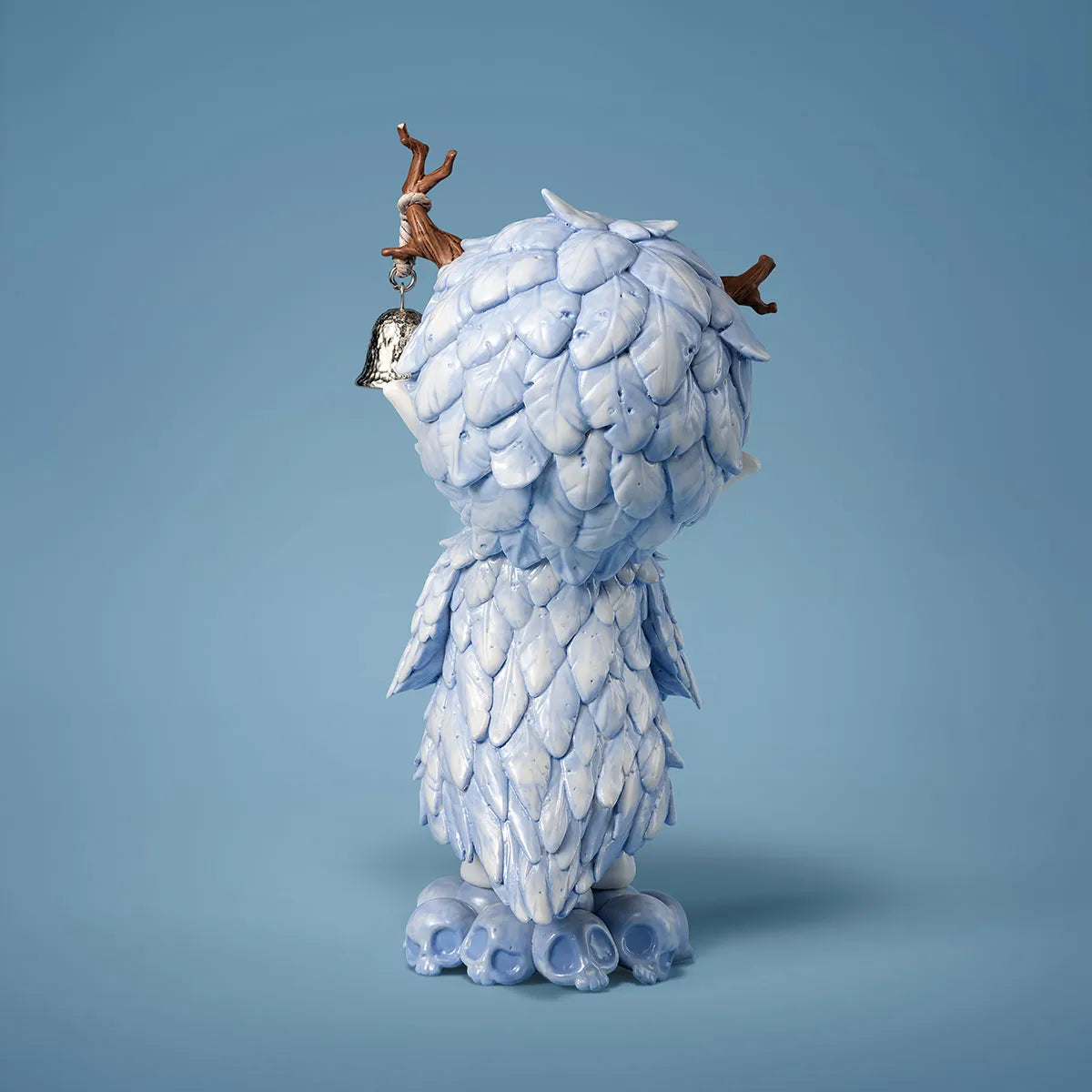 Hirono Ceramic Feather Figurine