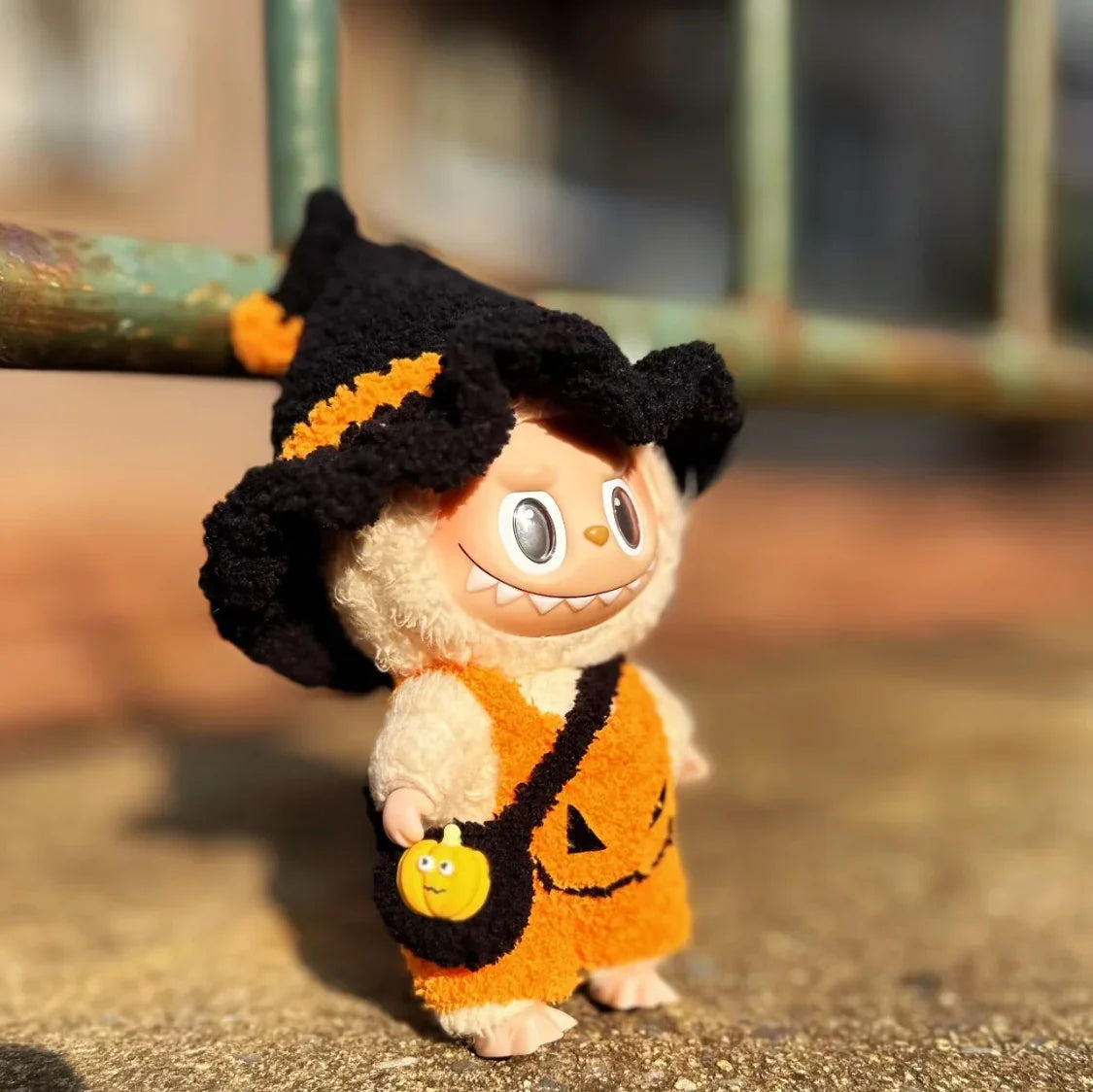 LABUBU Halloween Clothes with Witch Hats