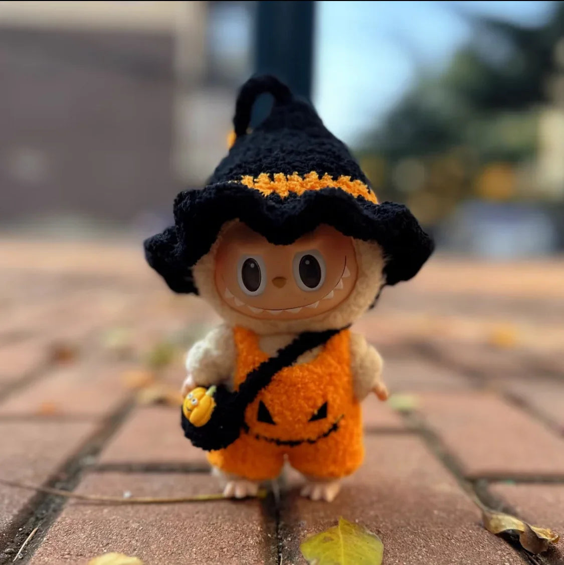 LABUBU Halloween Clothes with Witch Hats