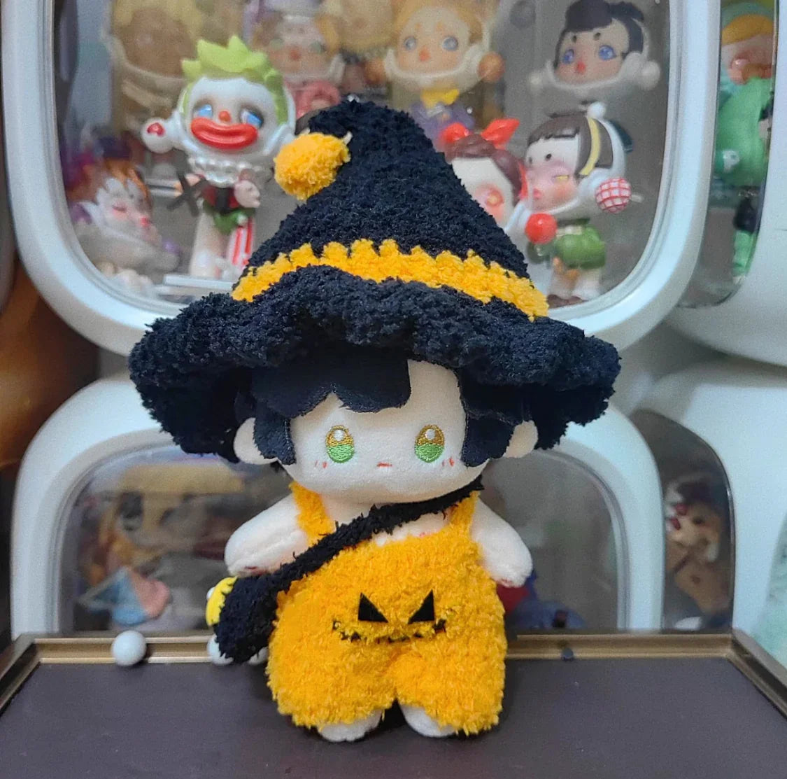 LABUBU Halloween Clothes with Witch Hats