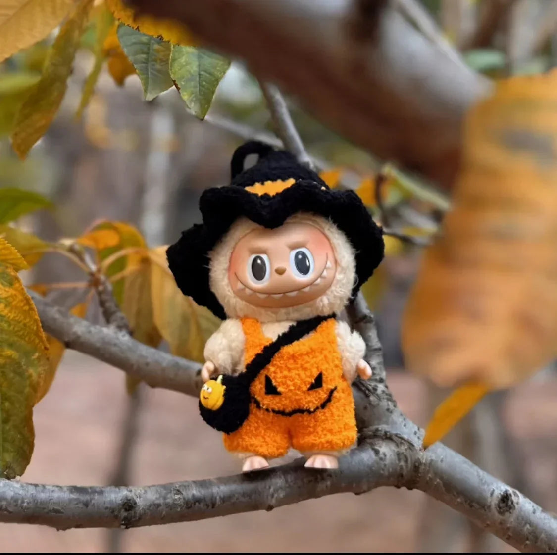 LABUBU Halloween Clothes with Witch Hats