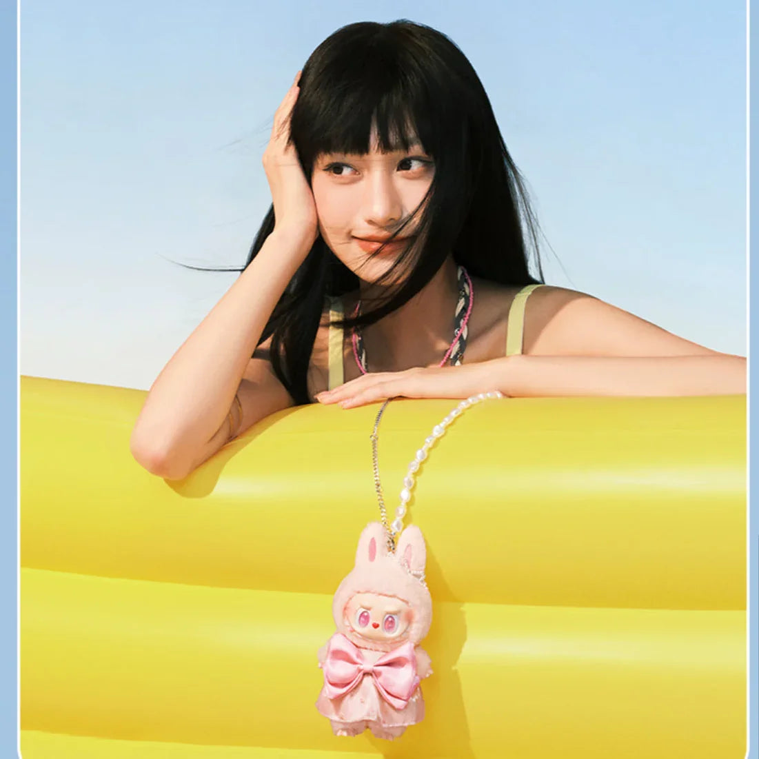 正規品 mokoko Summer vinyl plush Pendant POP LAND The Monsters 