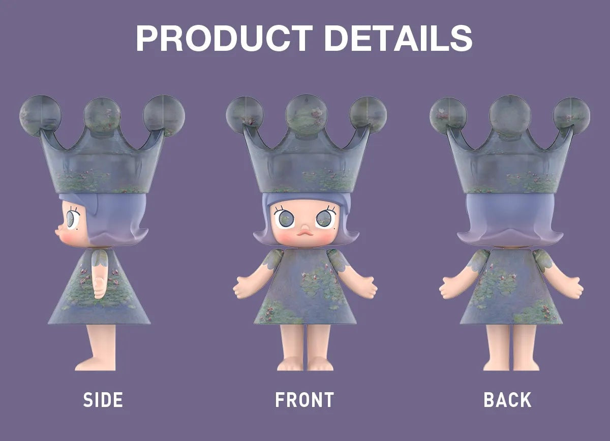 MEGA ROYAL MOLLY 400% Monet-Les Nymphéas