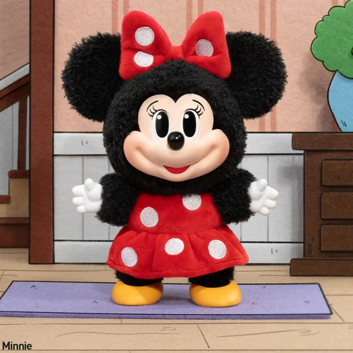 Mickey Family Cute Together Keychain Series Figures