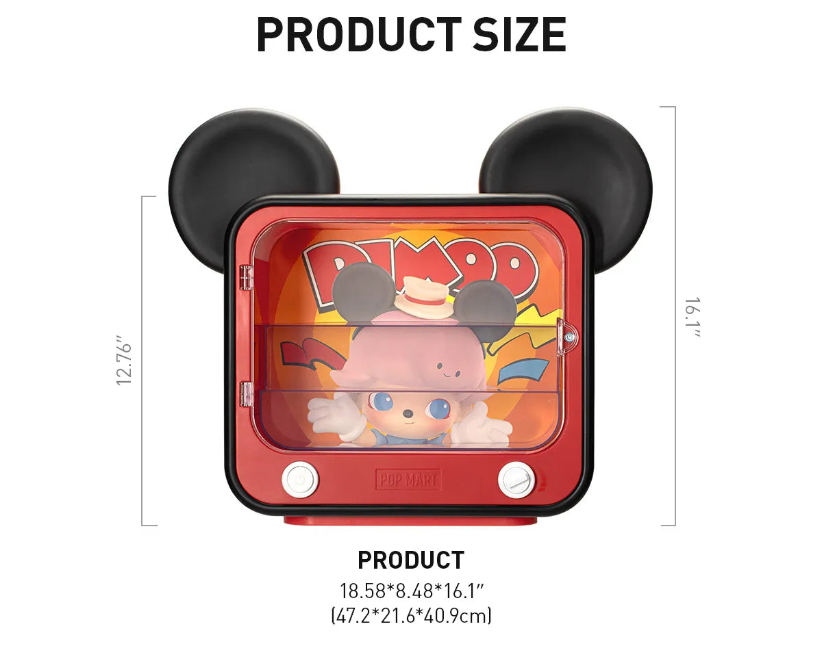 DIMOO WORLD × DISNEY Series-TV Set Luminous Display Container