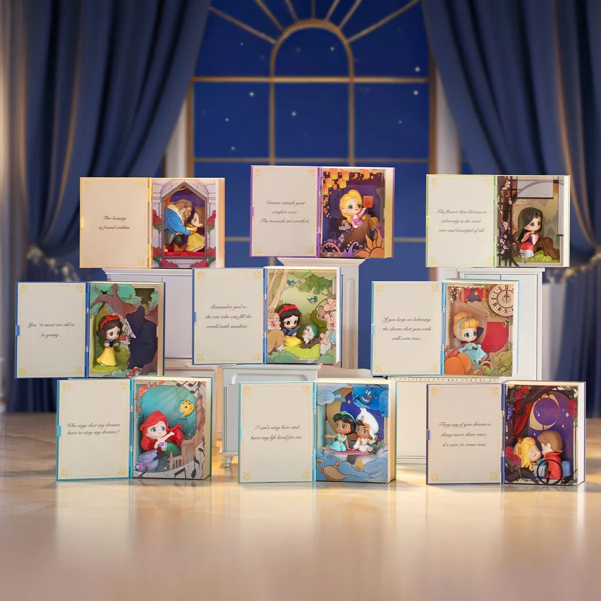 Disney Princess’s Fairy Tales Series Scene Sets