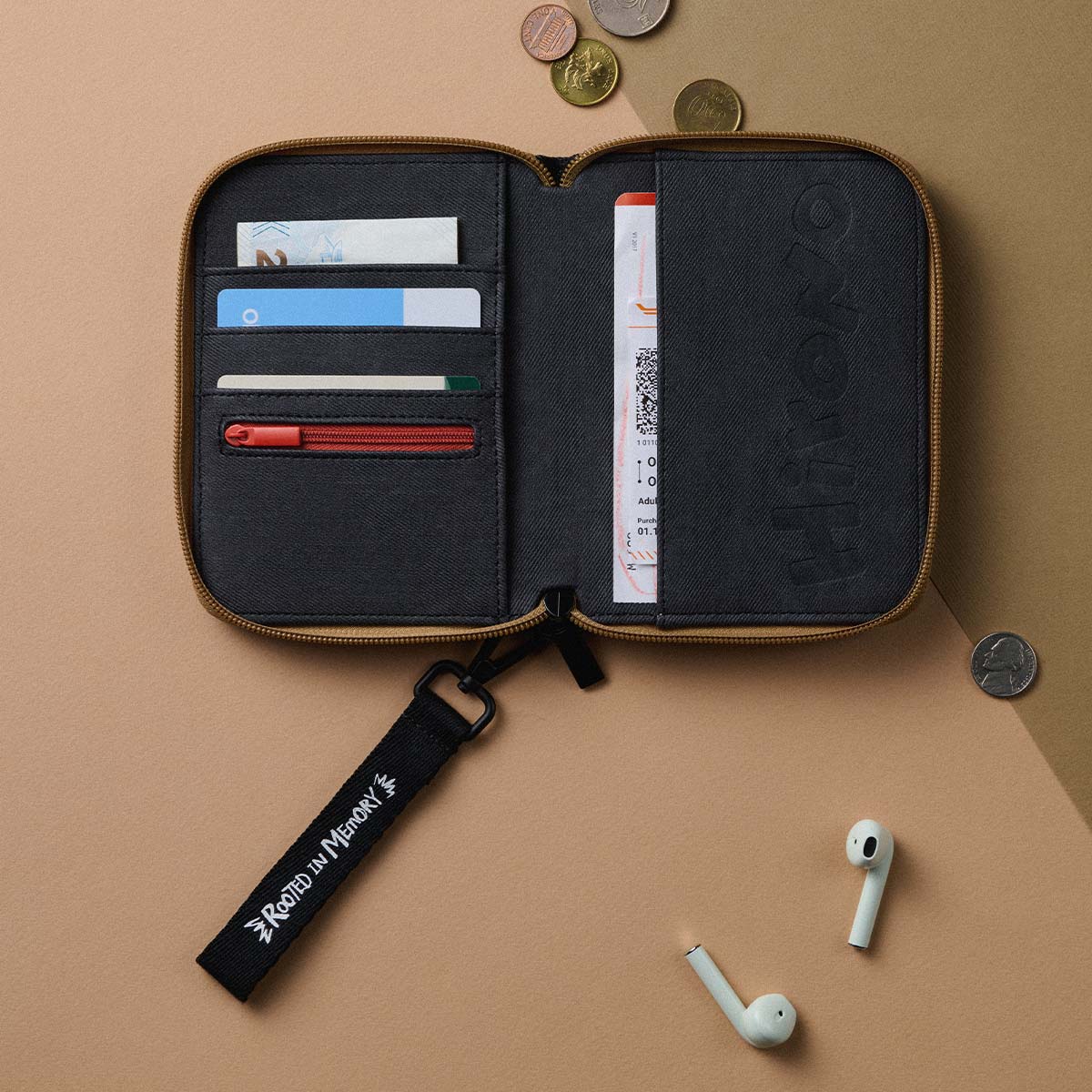 Hirono Echo Series - Passport Bag