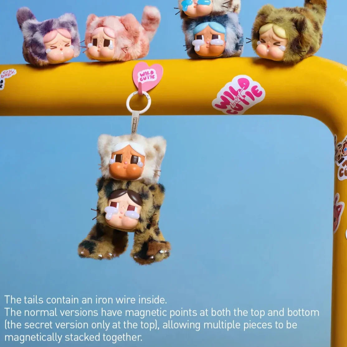 CRYBABY Wild but Cutie Series - Vinyl Plush Pendant Blind CRYBABY Wild but Cutie Series - Vinyl Plush Pendant Blind