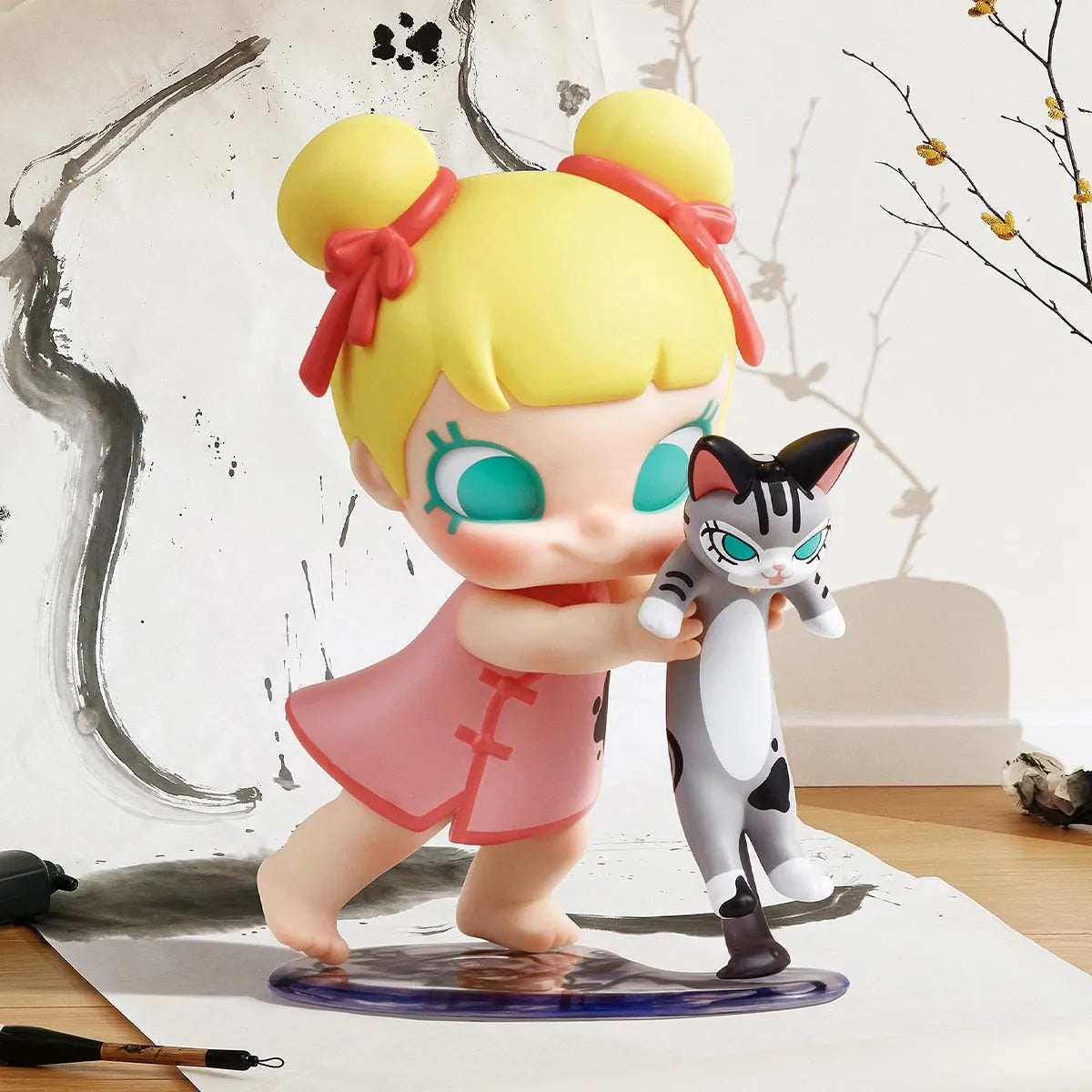 POP MART Baby Molly & Baby Tabby Series Figures