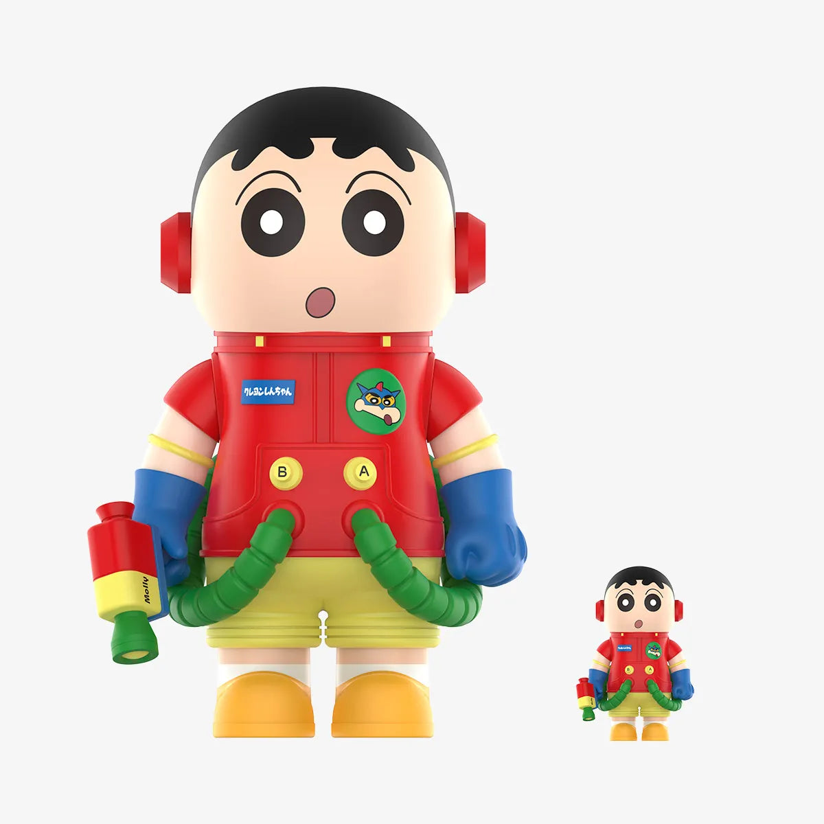 POP MART MEGA SPACE MOLLY 400%+100% Crayon Shin-chan