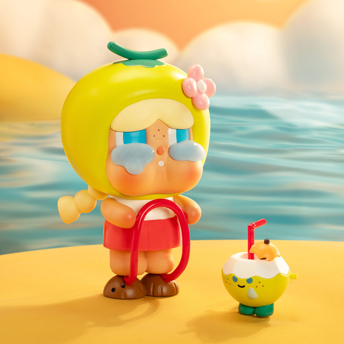 Crybaby Coconut Figure Green