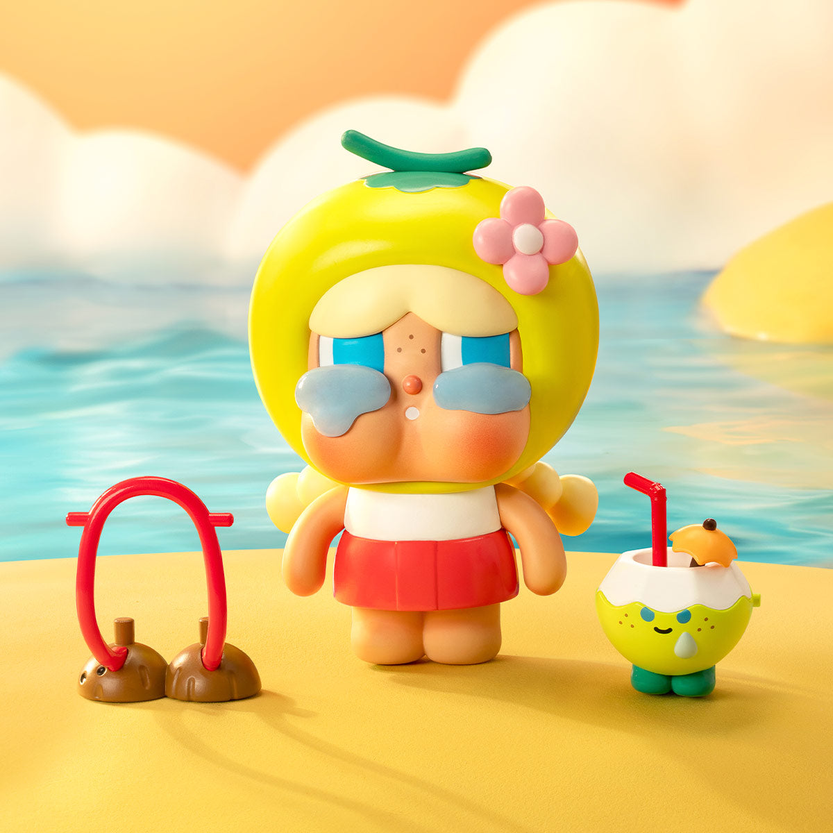 Crybaby Coconut Figure Green