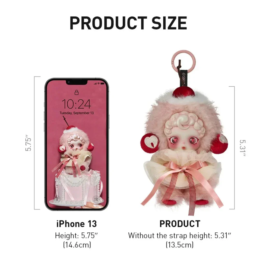 SKULLPANDA You Found Me Series Plush Doll Pendant