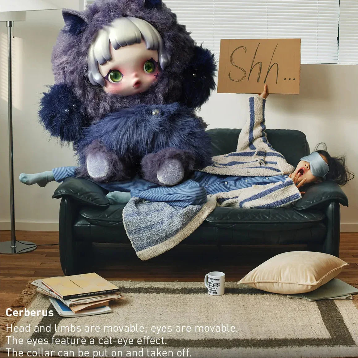 SKULLPANDA You Found Me Series Plush Doll Pendant