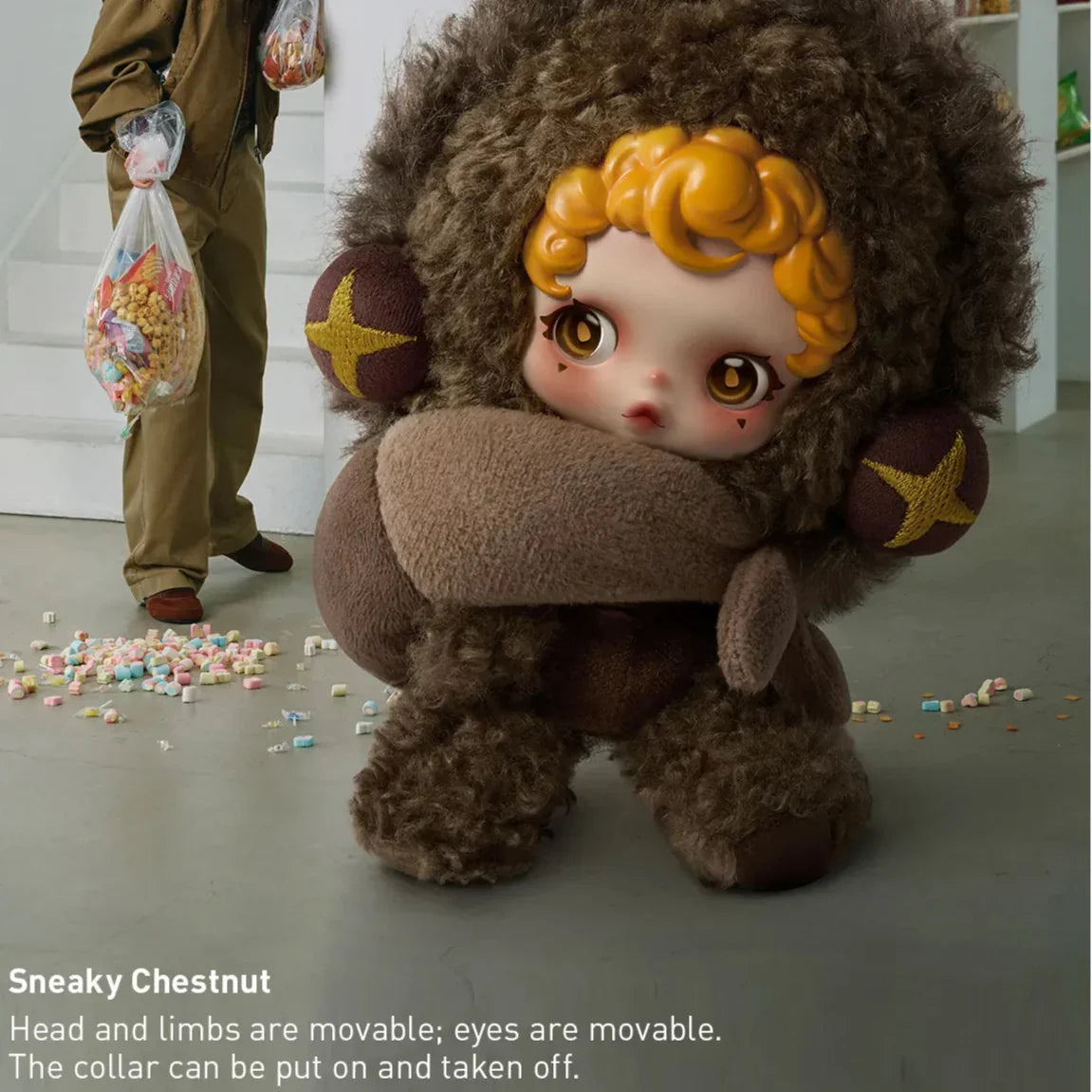 SKULLPANDA You Found Me Series Plush Doll Pendant