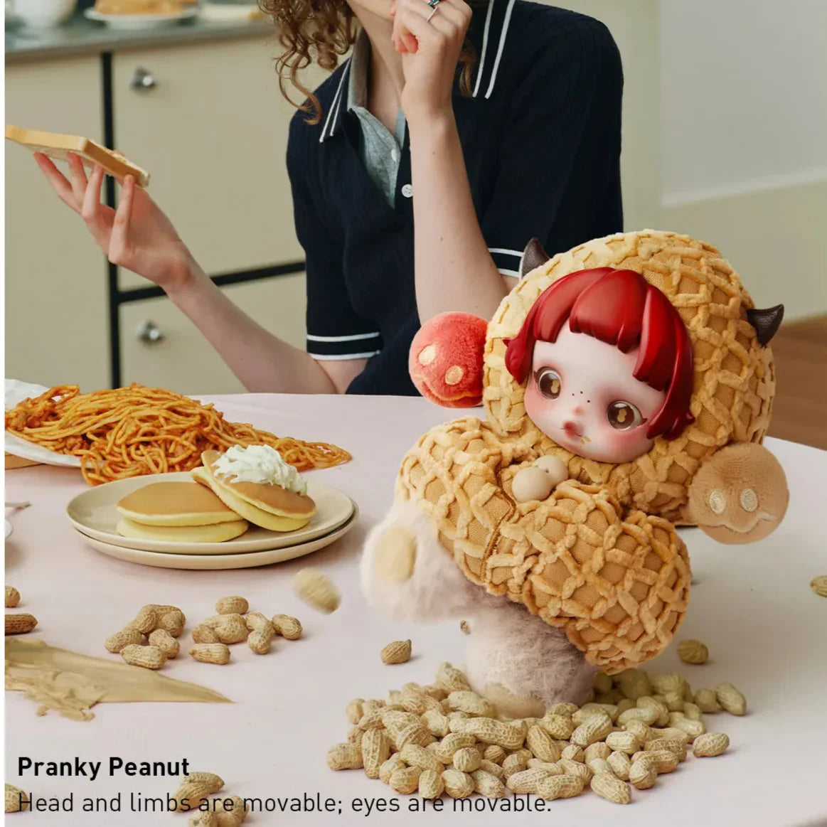 SKULLPANDA You Found Me Series Plush Doll Pendant