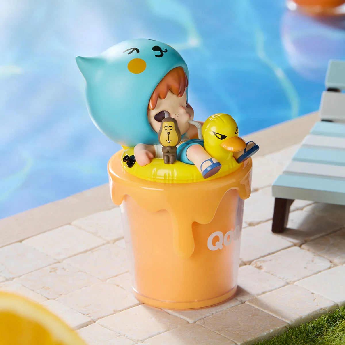 POP MART HIRONO × Qoo Blush with Qoo Figure