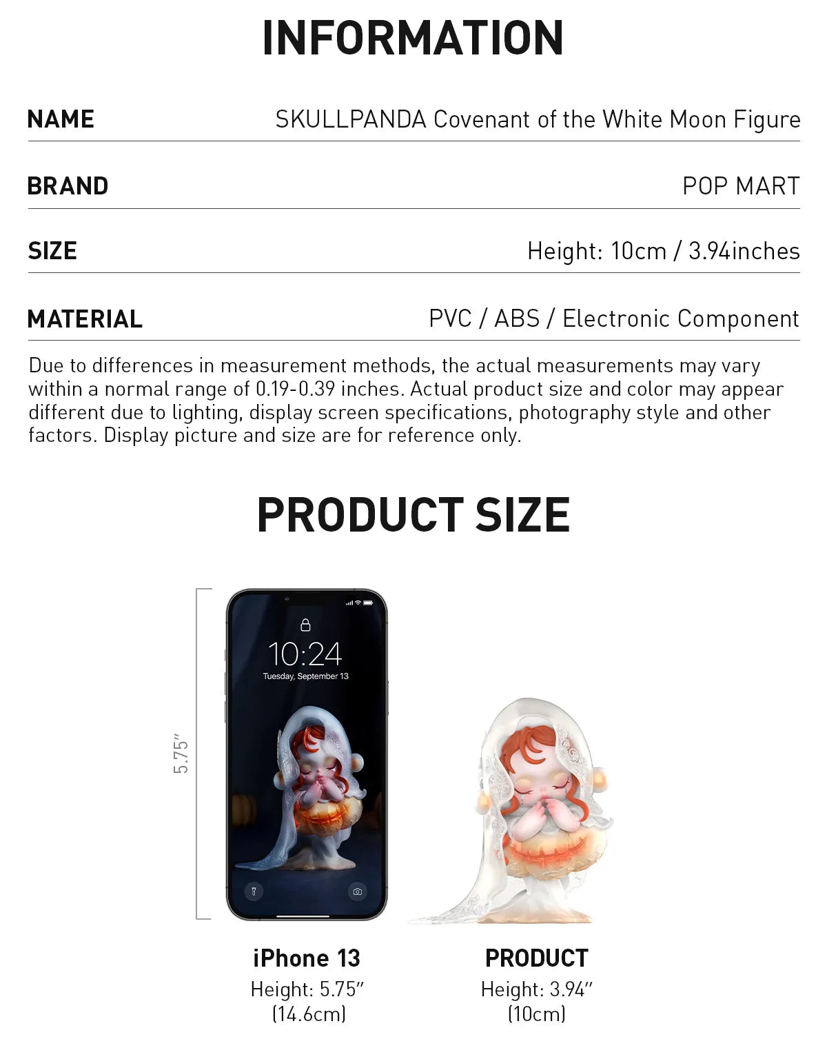 SKULLPANDA Covenant of the White Moon Figure