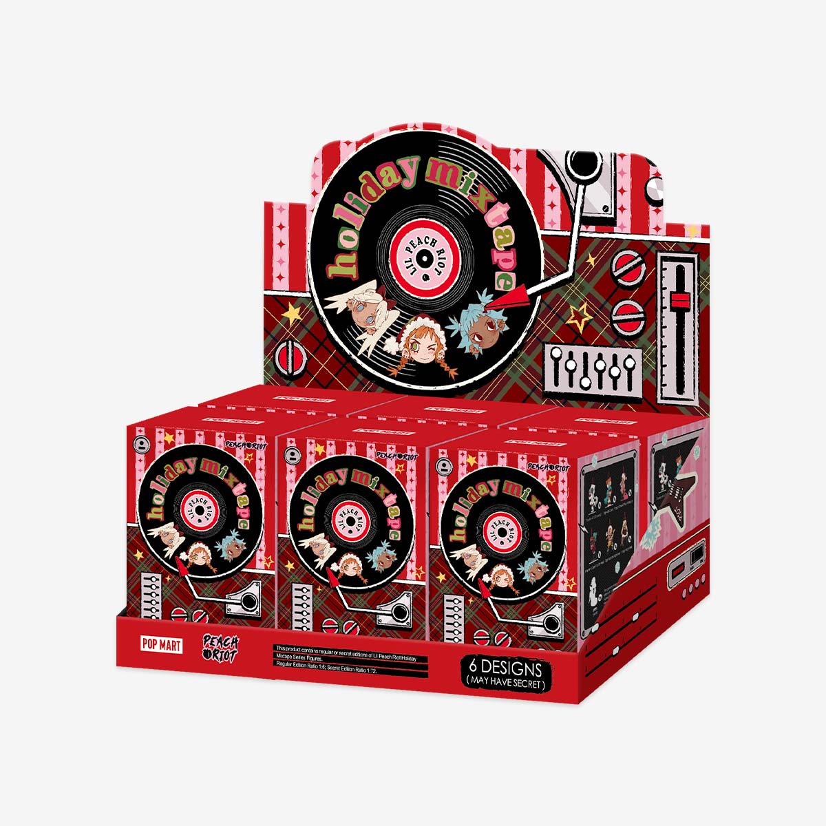 Lil Peach Riot Holiday Mixtape Series Figures