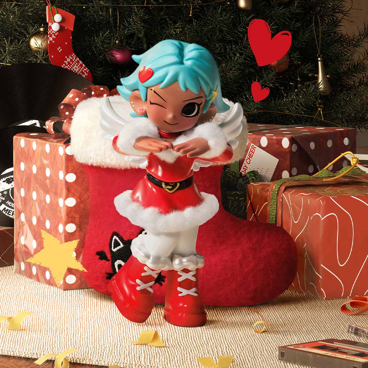 Lil Peach Riot Holiday Mixtape Series Figures