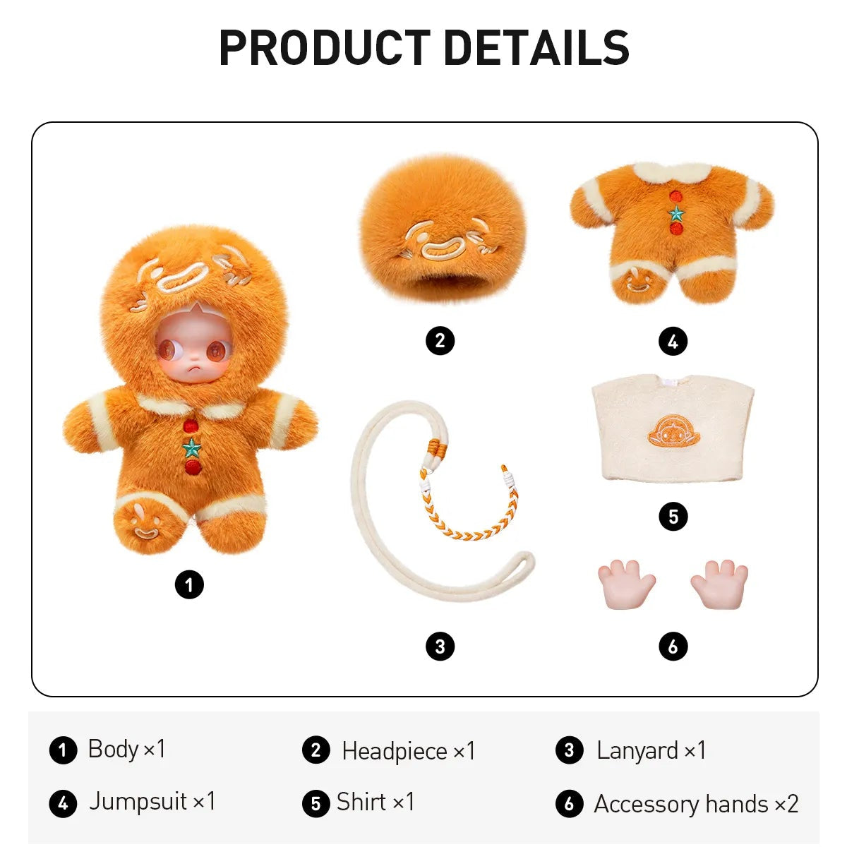 Zsiga Gingerbread Man 1/8 Action Figure