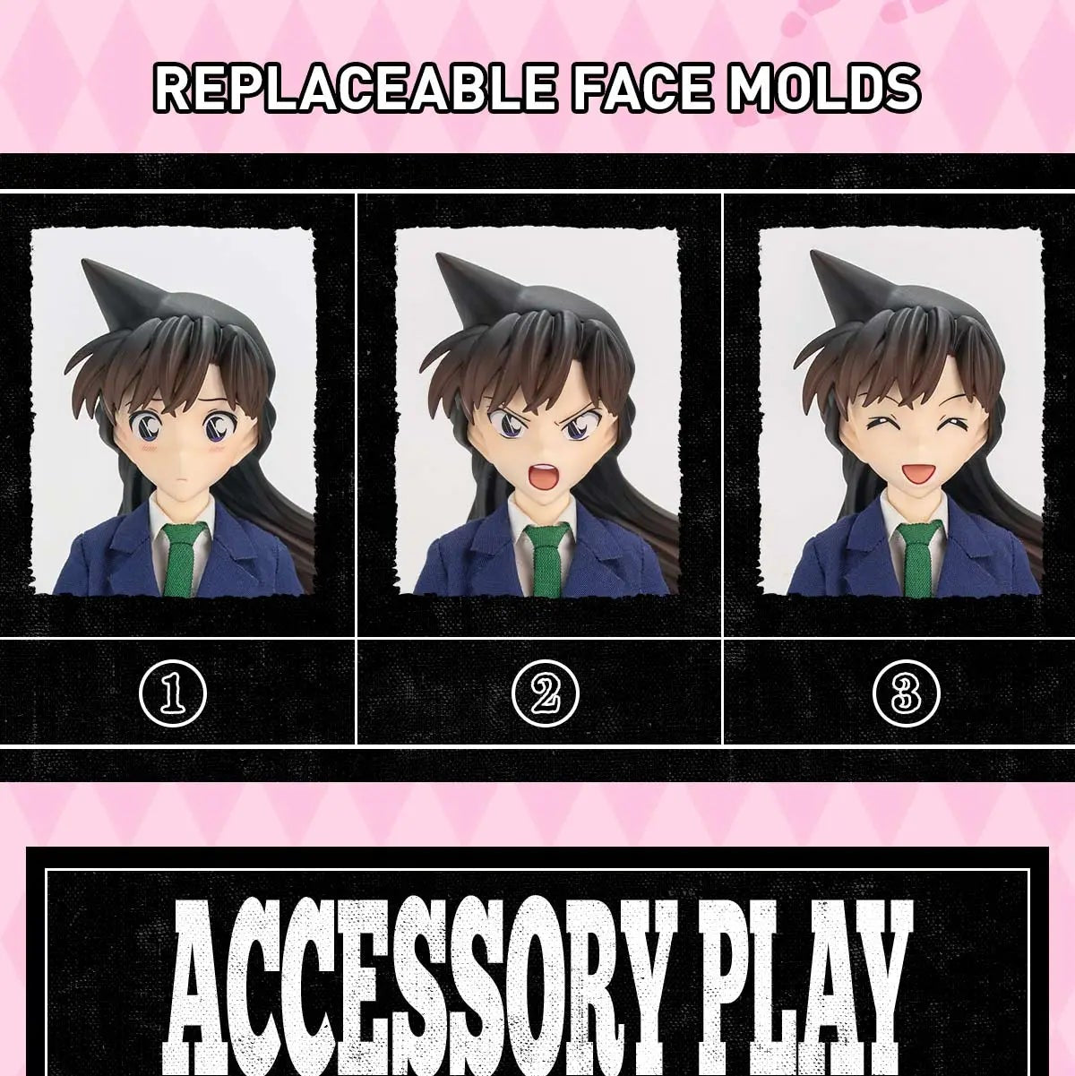 Detective Conan Series – Mori Ran Action Figure