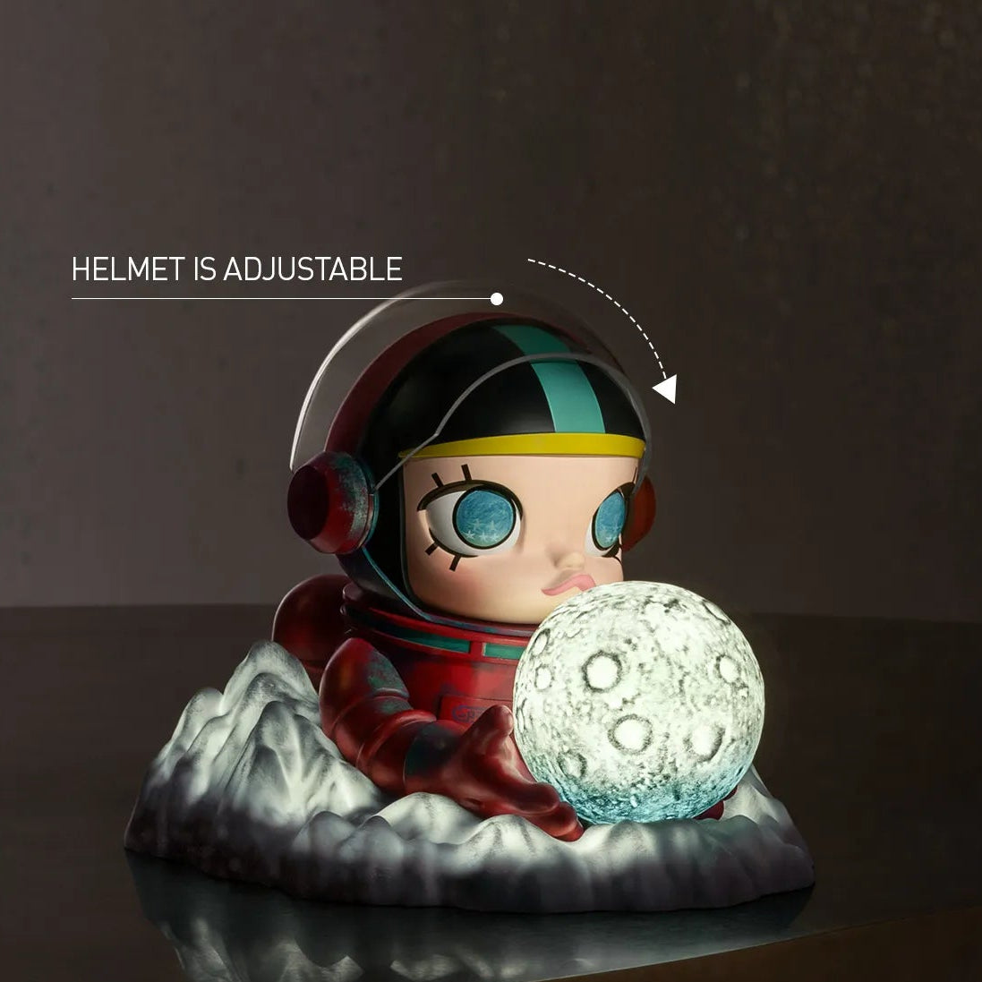 MEGA SPACE MOLLY Hello, Moon Ambient Moon Lamp