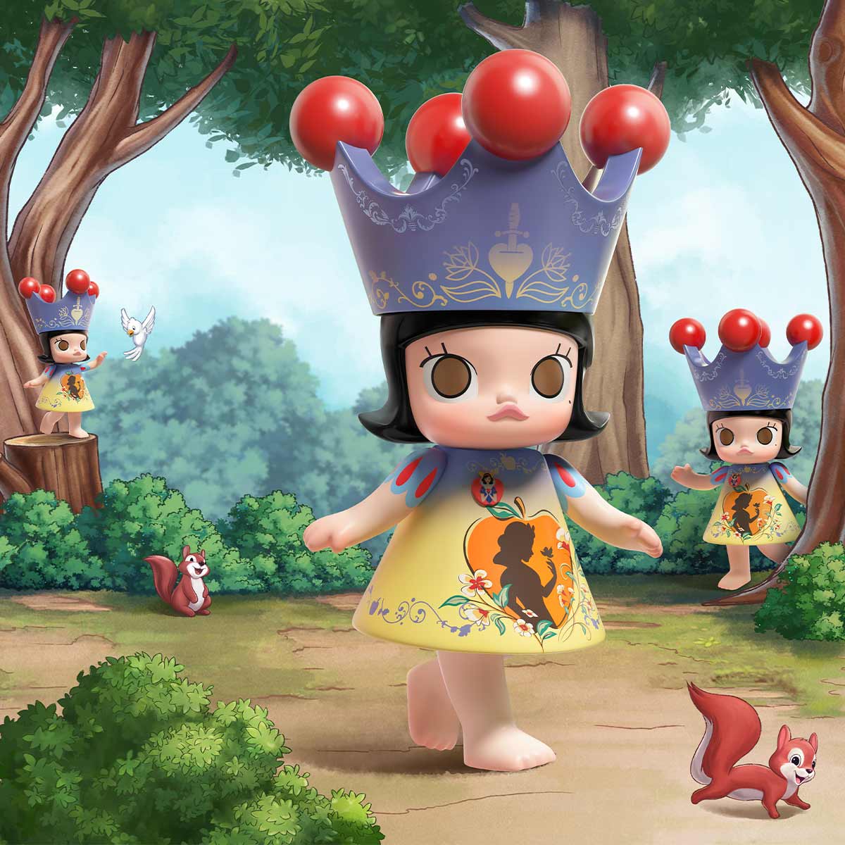 MEGA ROYAL MOLLY 400% Snow White