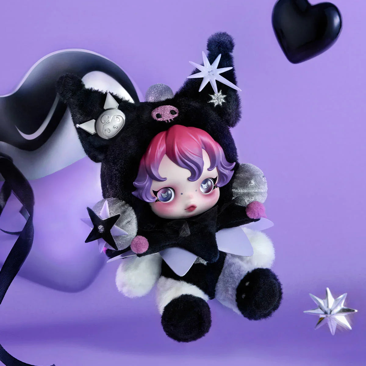 SKULLPANDA × My Melody & Kuromi Plush