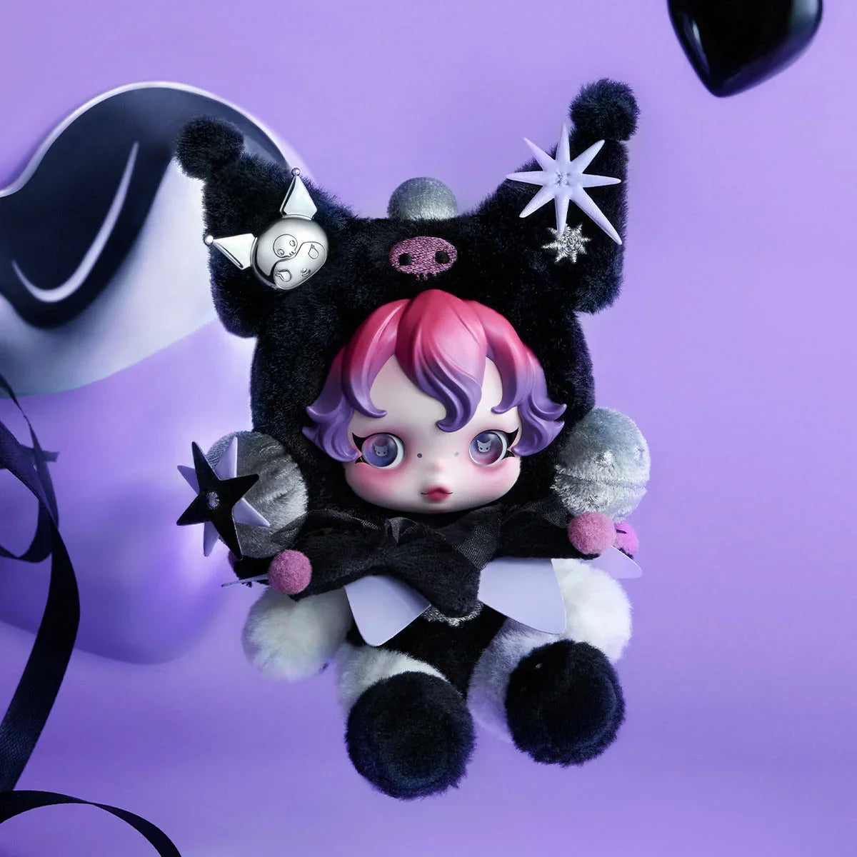SKULLPANDA × My Melody & Kuromi Plush