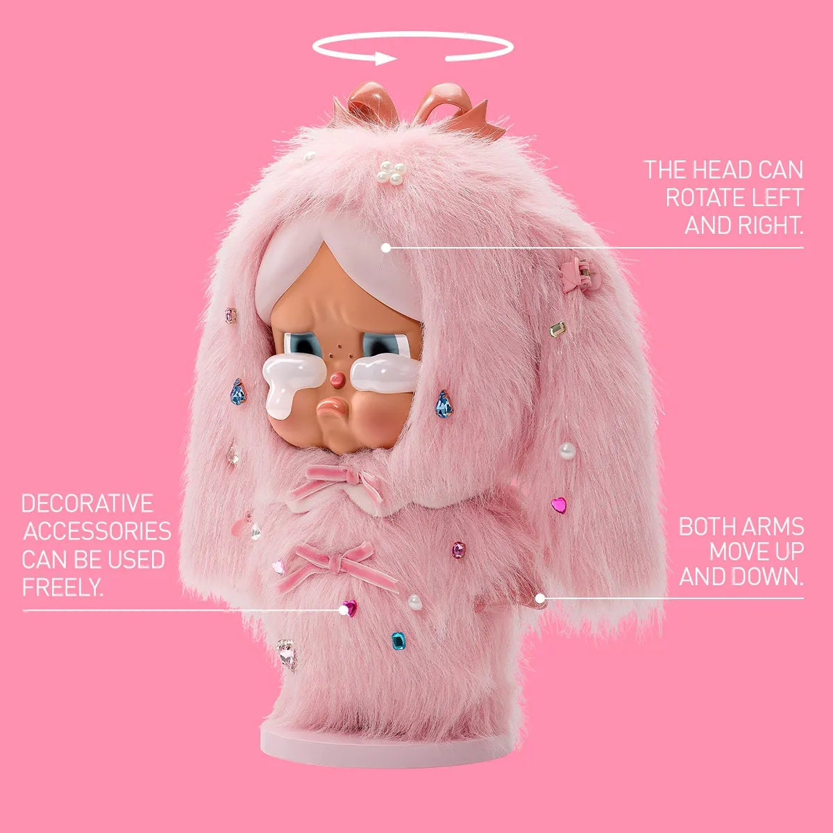 MEGA CRYBABY 400% Crying in Pink | POP MART Large Figure – ri-son MEGA CRYBABY 400% Crying in Pink | POP MART Large Figure – ri-son