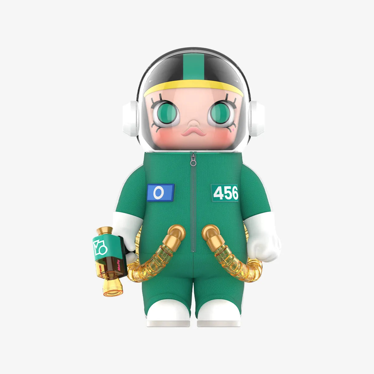 POP MART MEGA SPACE MOLLY 400% + Action Figure Squid Game Set
