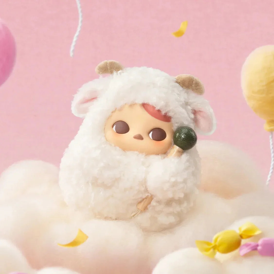 Pucky Tap Tap Babies Series-Vinyl Plush Pendant Blind Box