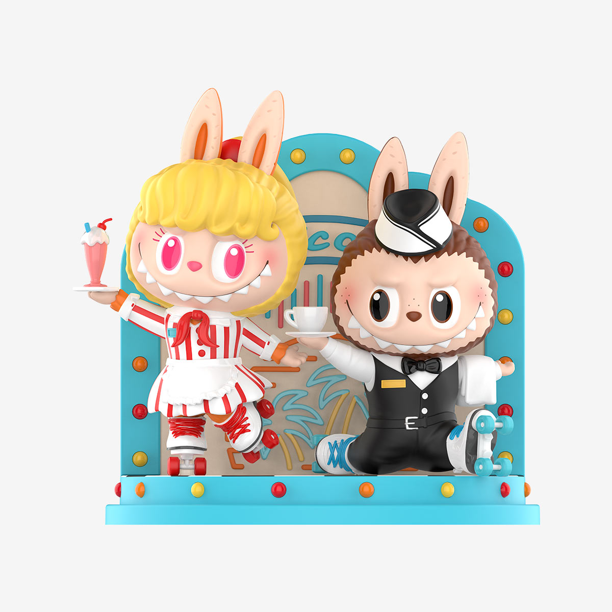 THE MONSTERS Cafeteria Figurine – Labubu Collectible Figure by POP