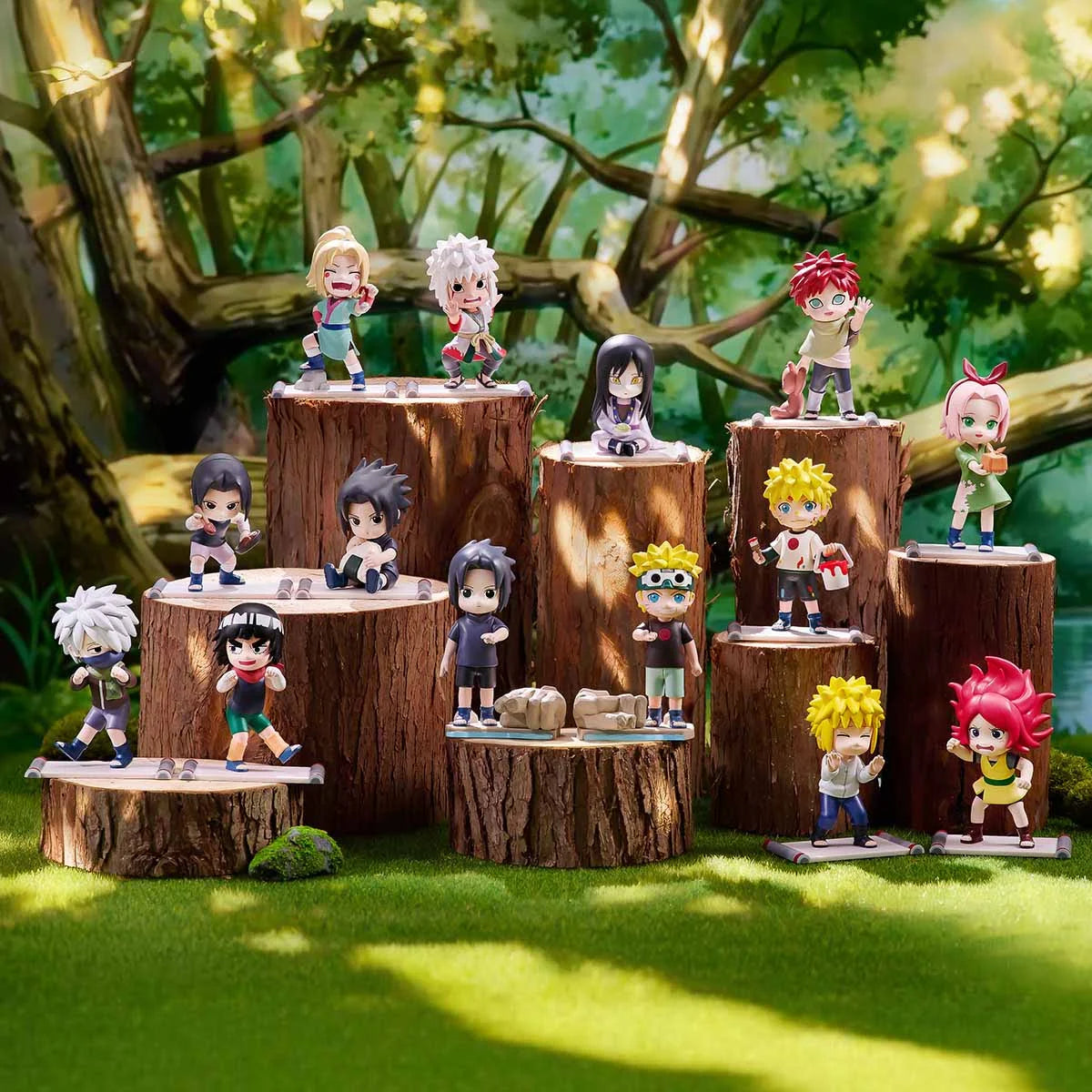 POP MART NARUTO SHIPPUDEN Childhood Series Figures Blind Box